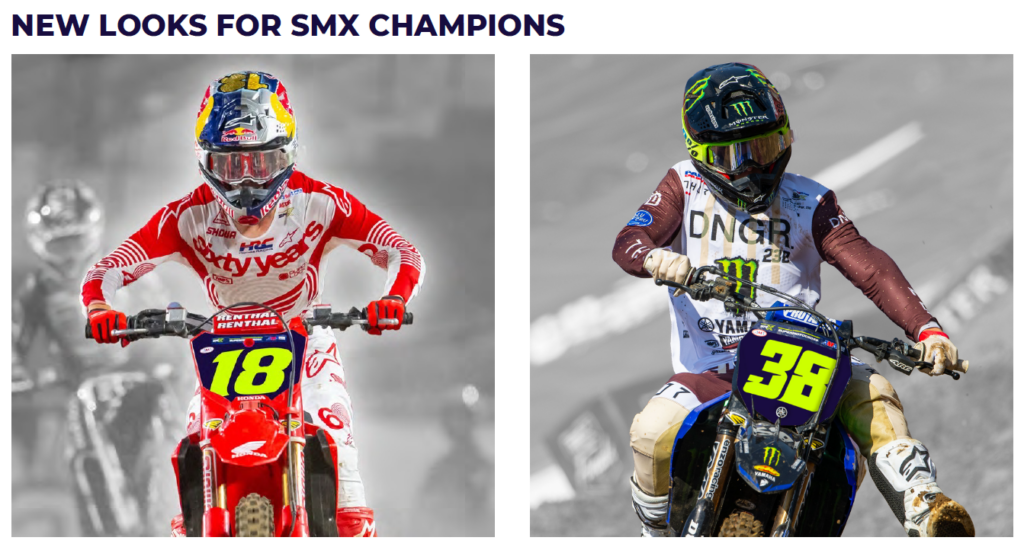 New looks for SMX Champions