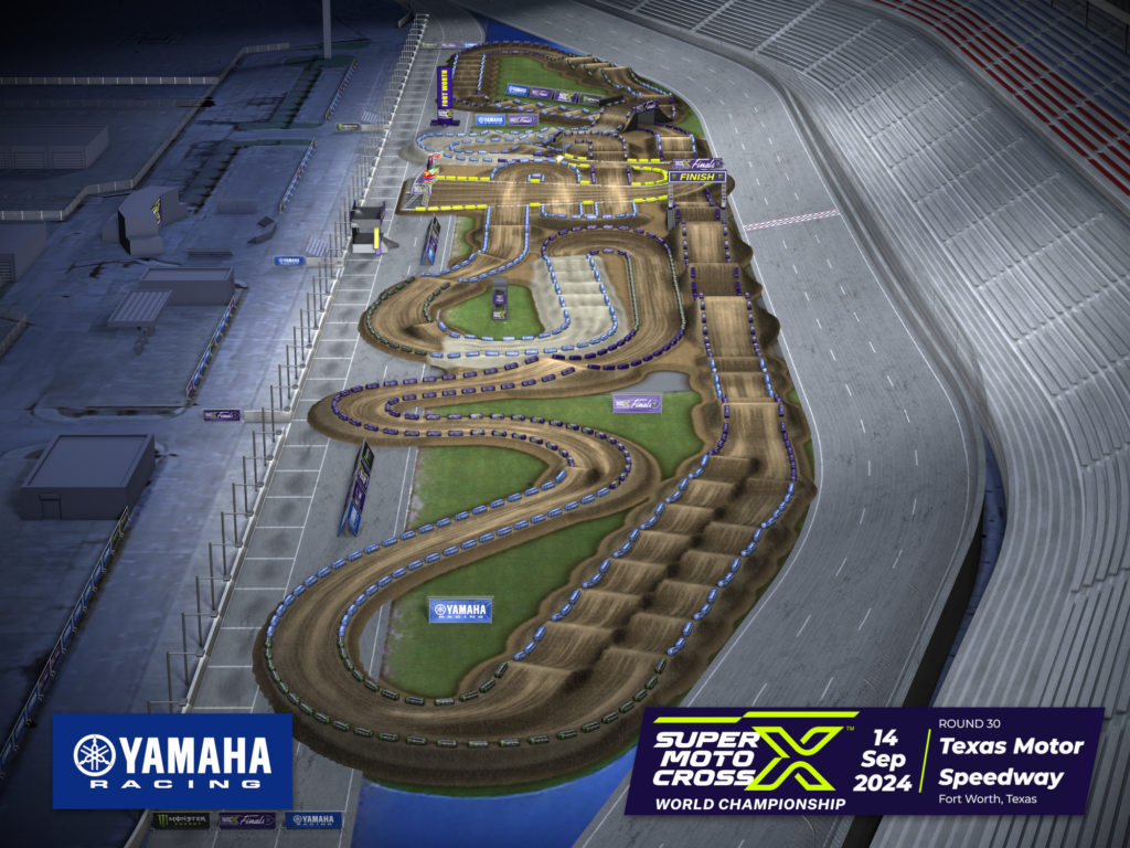 Animated track map for Texas Motor Speedway