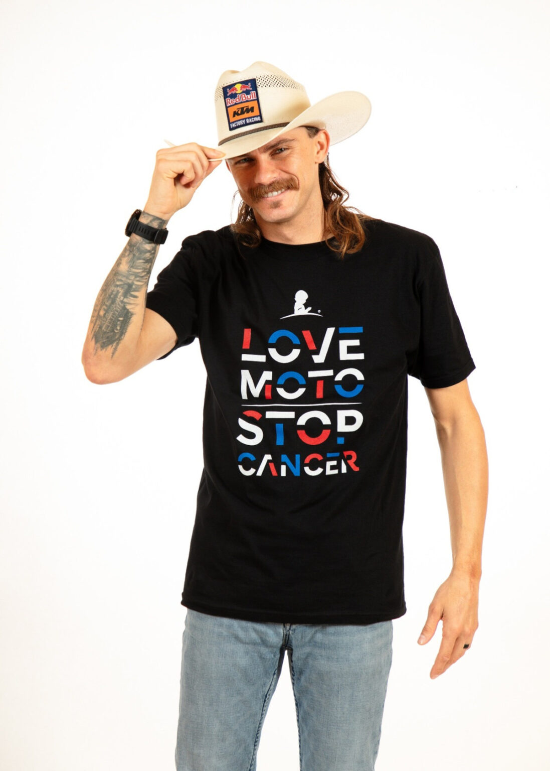 Love Moto Stop Cancer Campaign Continues with Patriotic Themed T-Shirt ...