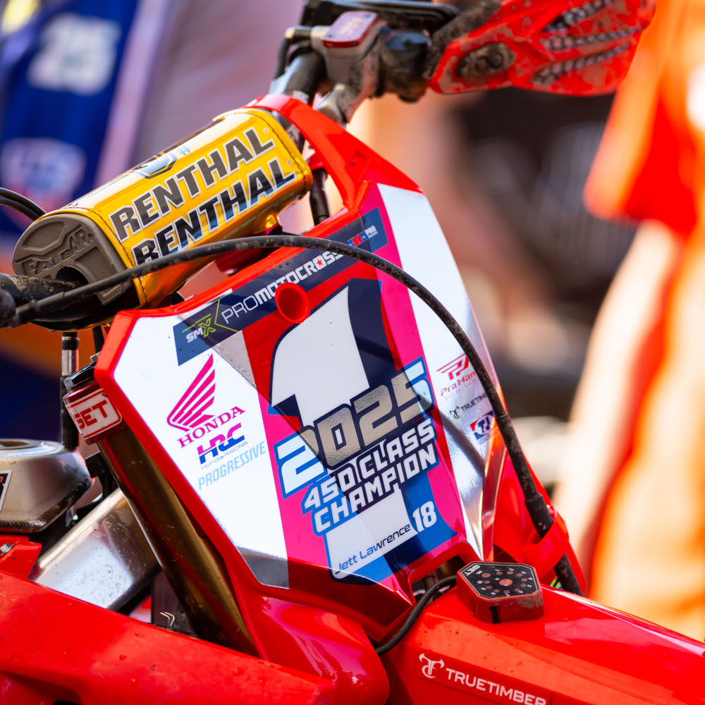 2025 450 Class Champion plate