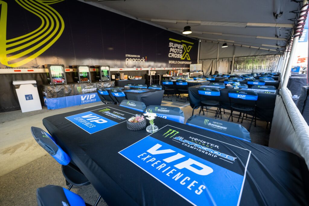 The Champions Lounge is located within FanFest and provides VIP fans a place to take a recharge throughout race day