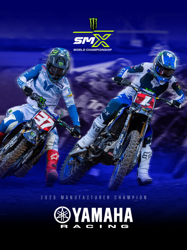 SMX World Championship - 2026 Manufacturer Champion - Yamaha Racing