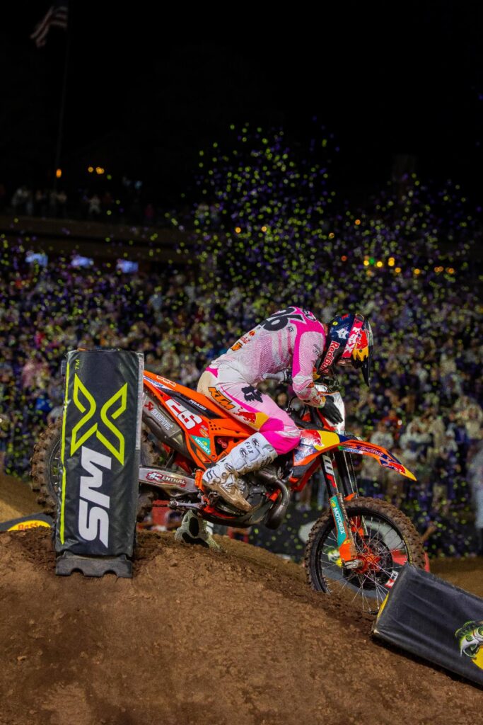 Jorge Prado celebrates his championship